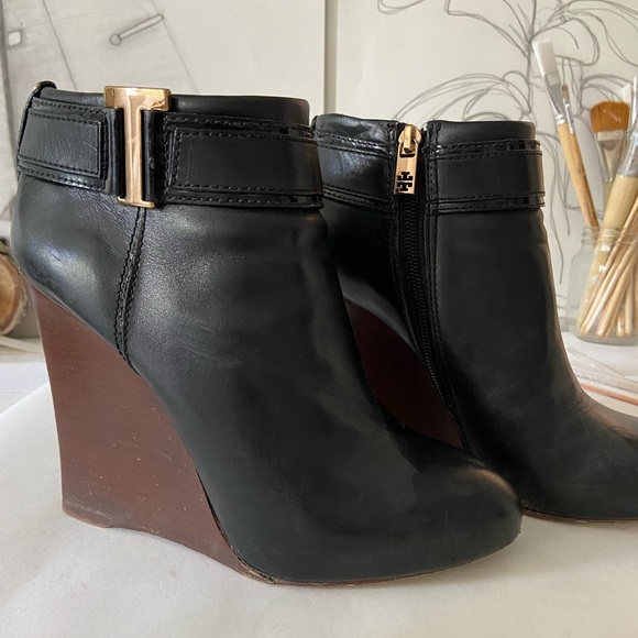 Tory Burch Wedged Booties - Picture 2 of 6